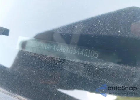 2016 Kia Forte Lx z USA, uszkodzony, nr VIN KNAFX4A6XG5443105